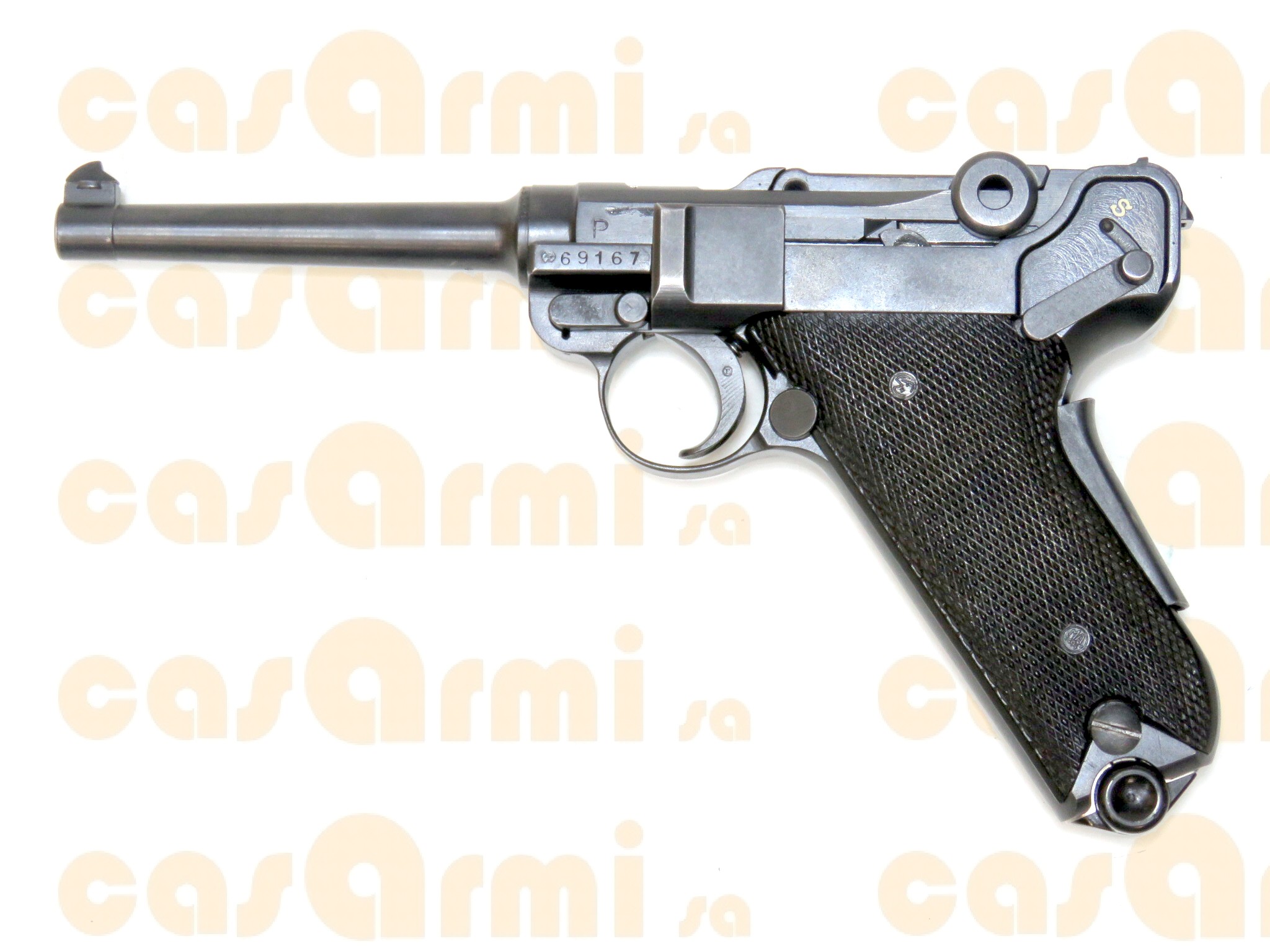 Parabellum mod. 29, guancette marroni 7.65 Para